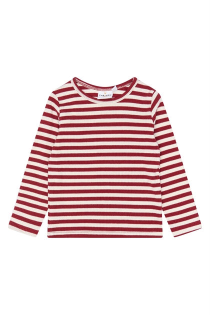 The New Siblings Bluse Fro - Rio Red Striped